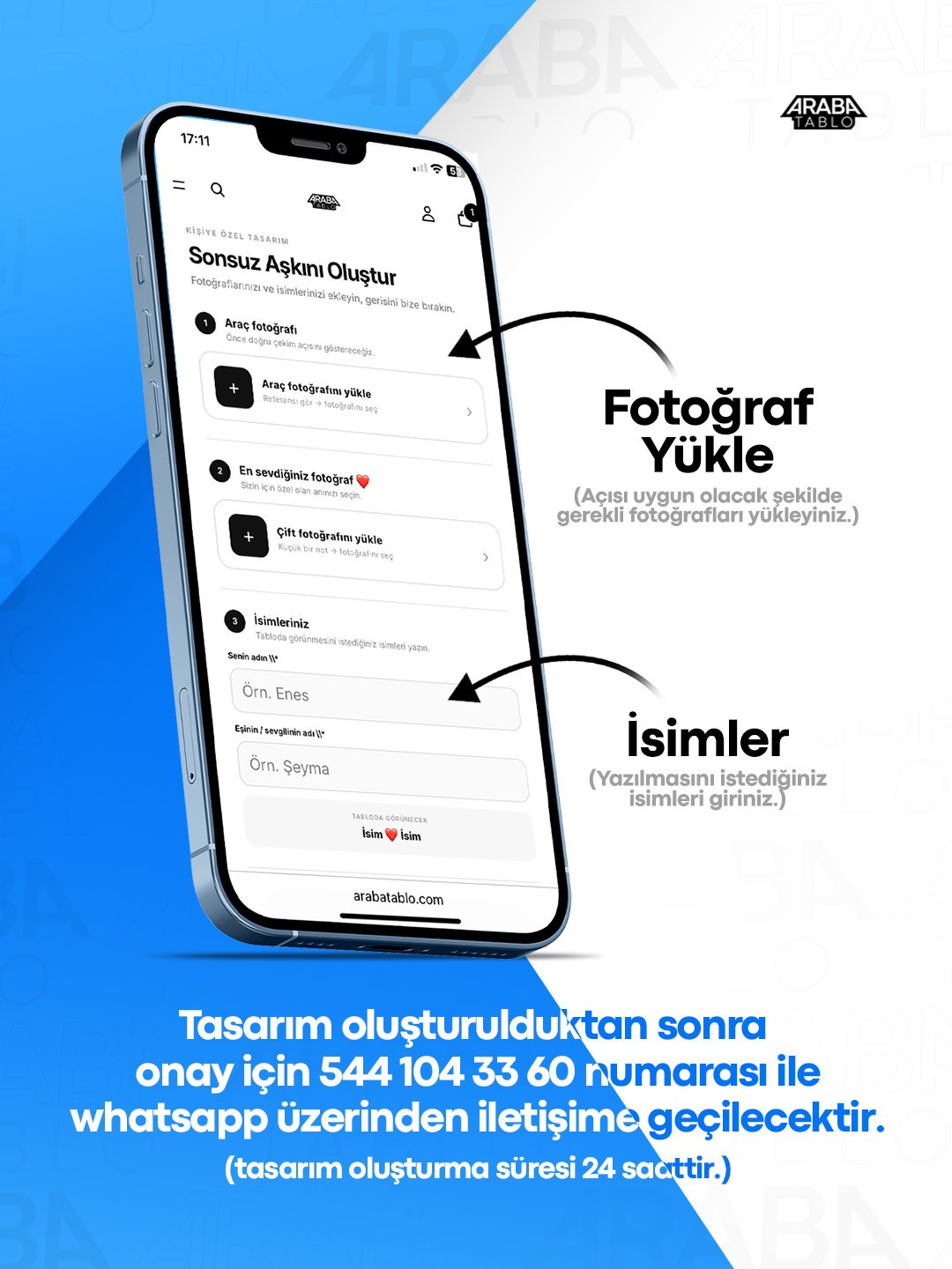 Sevgili Özel Aşk Tablosu