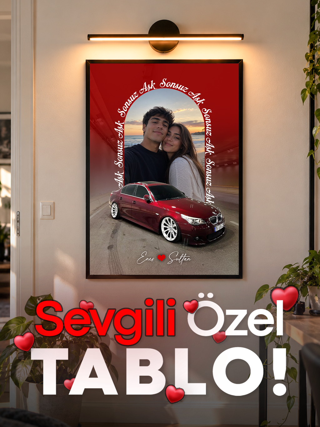 Sevgili Özel Aşk Tablosu