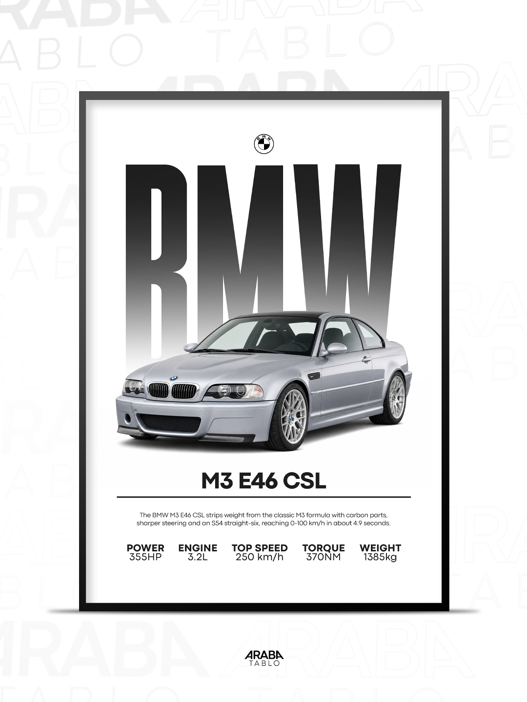 Bmw M3 E46 CSL
