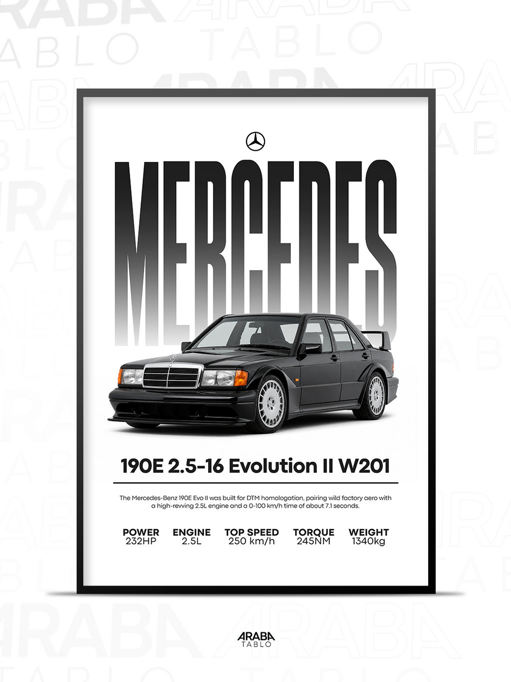 Mercedes 190E W201 Evo2